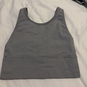 Victoria’s Secret sport gray high neck bra top